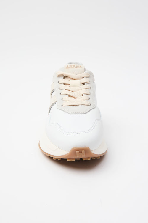 Hogan Sneaker Bianco+ghiaccio+argento Donna
