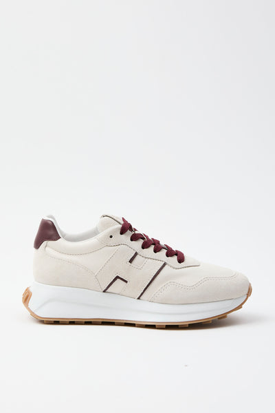 Hogan Sneaker Yogurt+bordeaux Donna