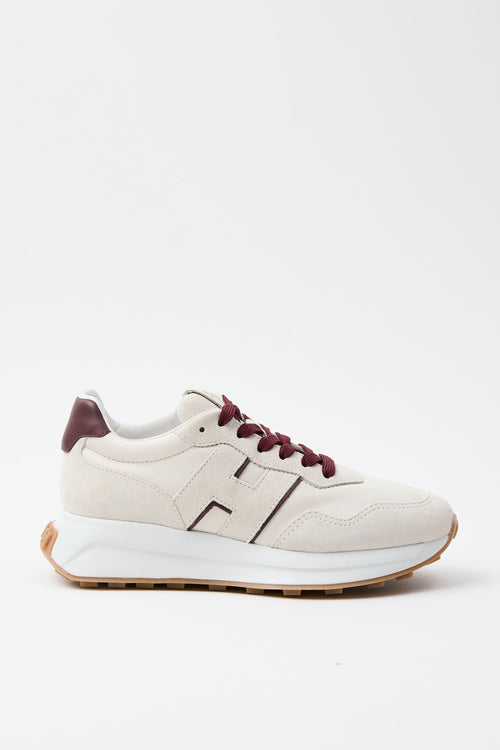 Hogan Sneaker Yogurt+bordeaux Donna