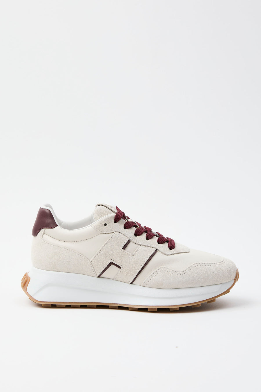 Hogan Sneaker Yogurt+bordeaux Donna