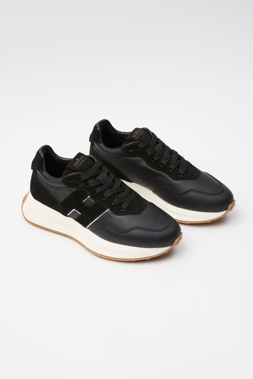 Hogan Sneaker Nero+argento Donna - 2