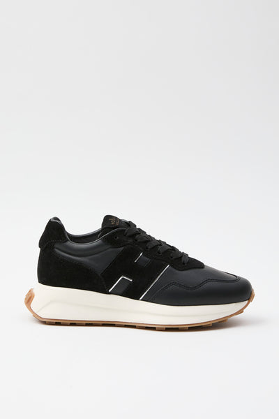 Hogan Sneaker Nero+argento Donna