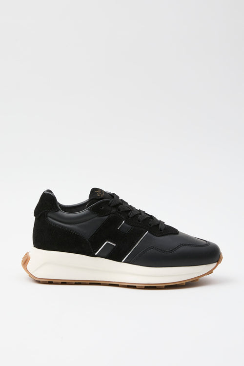 Hogan Sneaker Nero+argento Donna