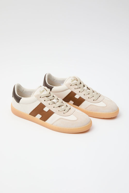 Hogan Sneaker Bianco+cuoio Donna - 2