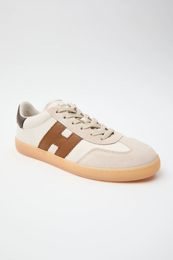 Hogan Sneaker Bianco+cuoio Donna - 3