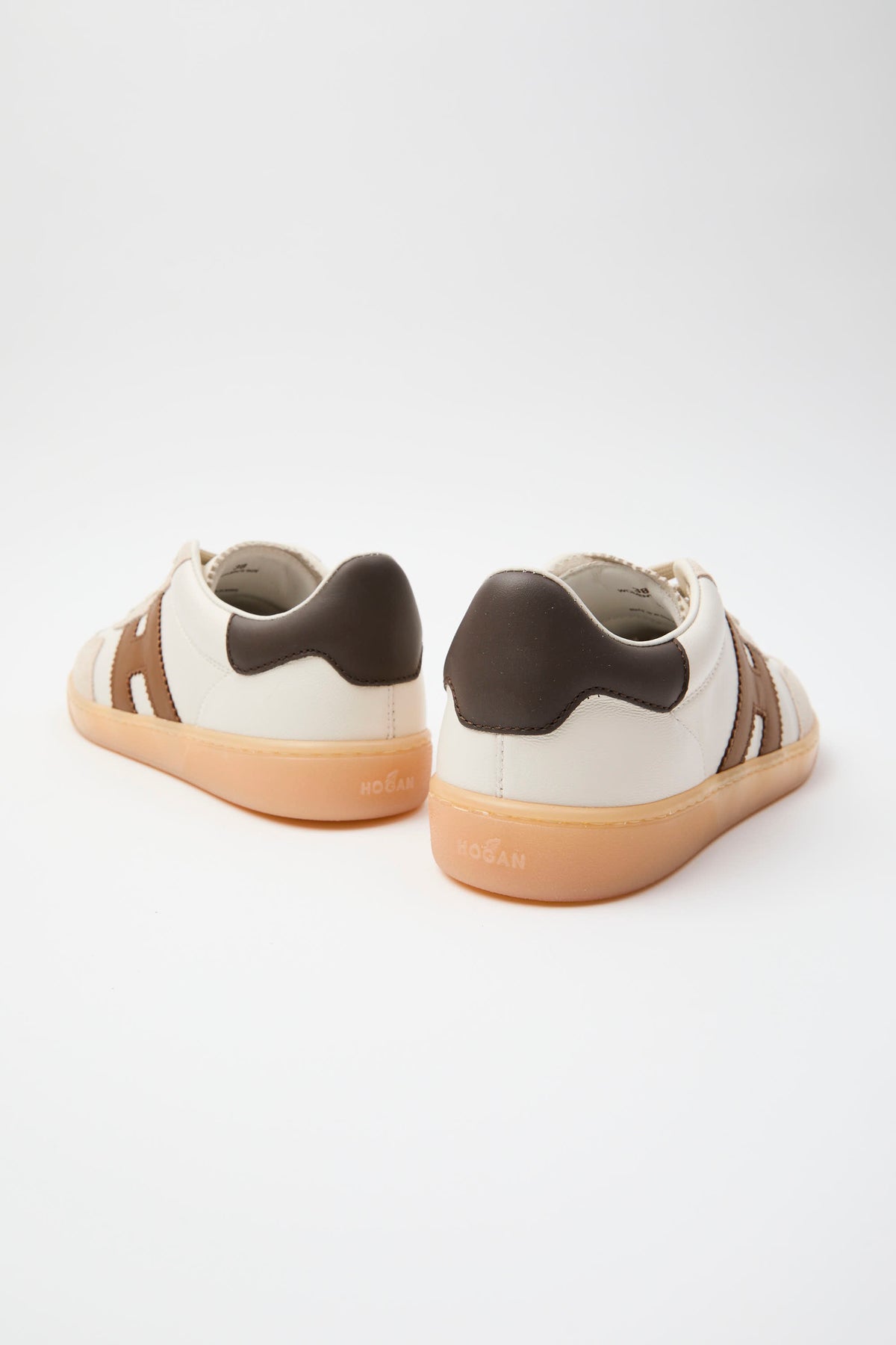 Sneaker Bianco+cuoio Donna — 6
