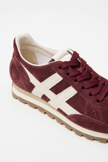 Hogan Sneaker Bordeaux Donna - 4