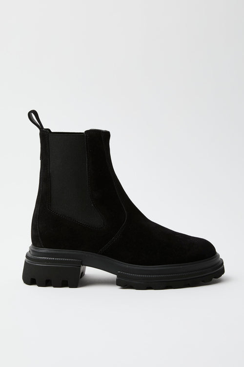 Hogan Stivaletto Nero Donna