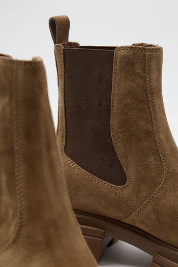 Hogan Stivaletto Cuoio Chiaro Donna - 4