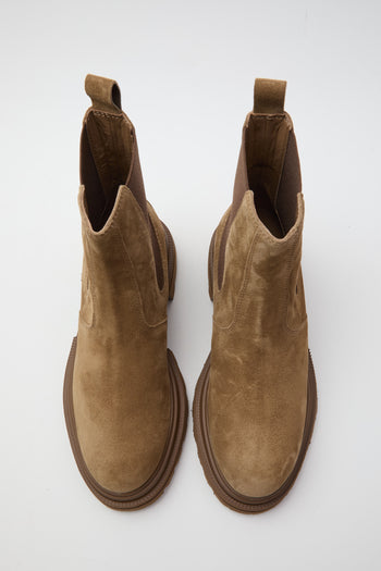Hogan Stivaletto Cuoio Chiaro Donna - 6