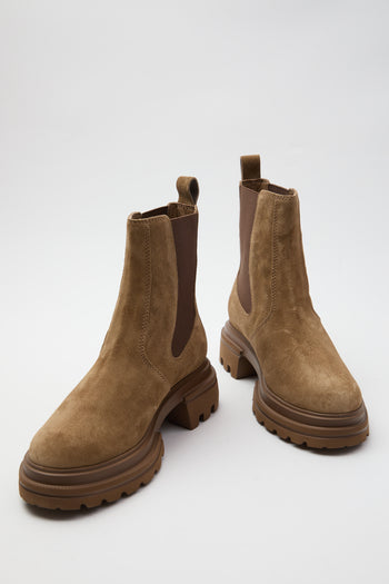 Hogan Stivaletto Cuoio Chiaro Donna - 7