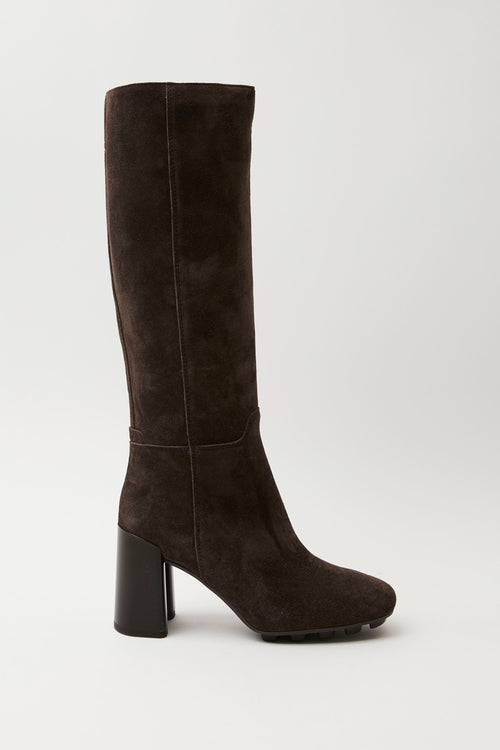 Hogan Stivale Palissandro Donna