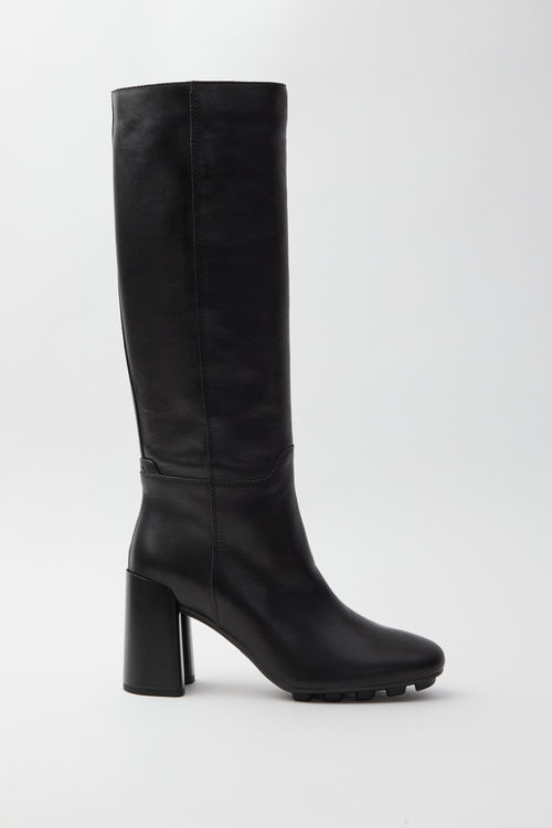 Hogan Stivale Nero Donna