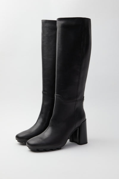 Hogan Stivale Nero Donna