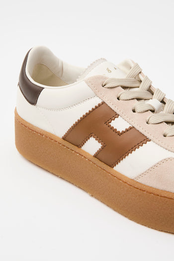 Hogan Sneaker Yogurt+nocciola Donna - 3