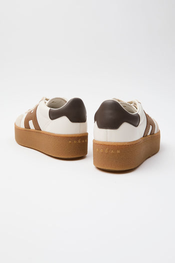 Hogan Sneaker Yogurt+nocciola Donna - 5