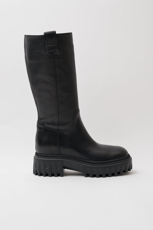 Hogan Stivale Nero Donna