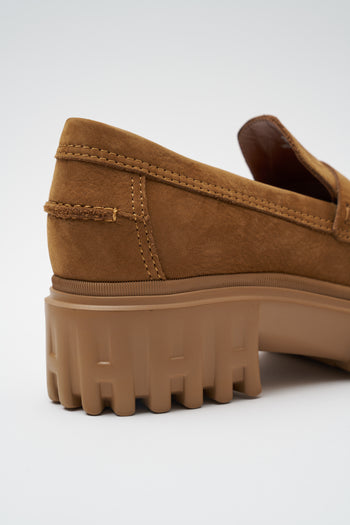 Hogan Mocassino Marrone Chiaro Donna - 5