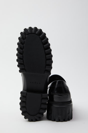 Hogan Mocassino Nero Donna - 5