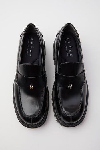 Hogan Mocassino Nero Donna - 6