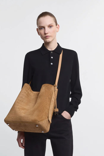 Hogan Borsa Cammello Chiaro Donna - 7