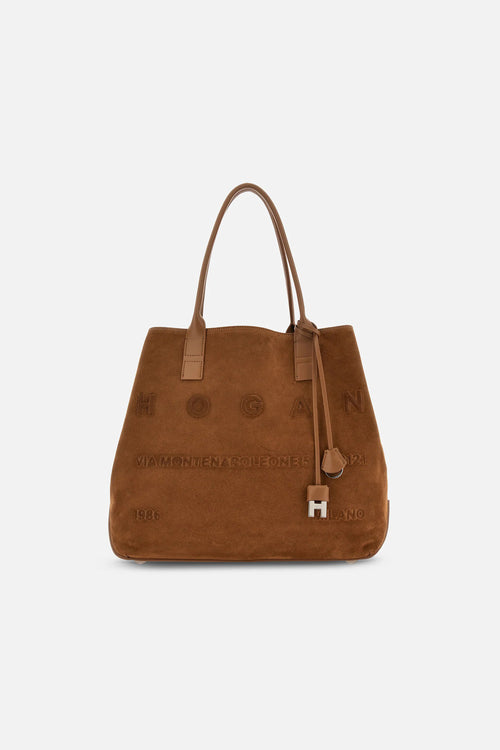 Hogan Borsa Marrone Chiaro Donna