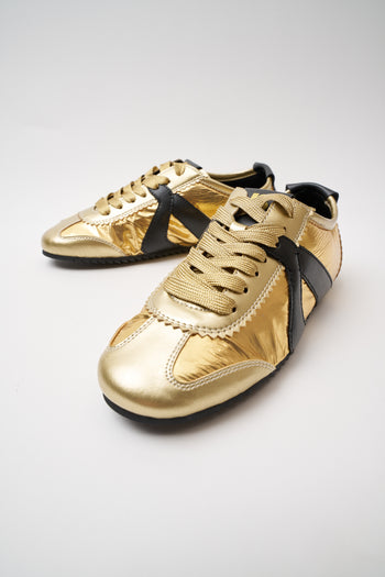 In Emergency Situation Sneaker Gold/black Donna - 5