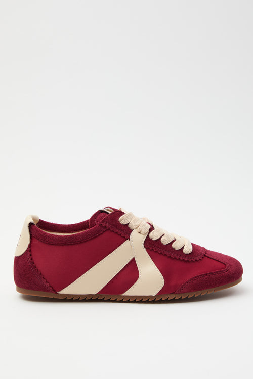 In Emergency Situation Sneaker Bordeaux/crema Donna