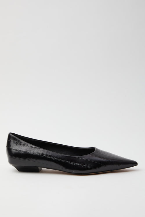 Inuovo Ballerina Black Donna