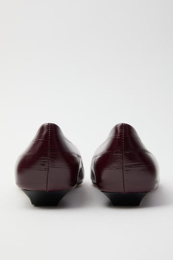 Inuovo Ballerina Dark Burgundy Donna - 3