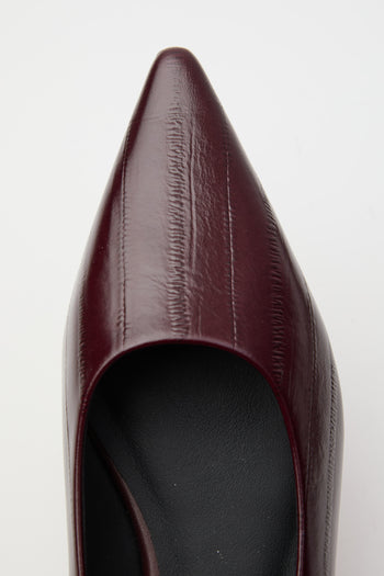 Inuovo Ballerina Dark Burgundy Donna - 7