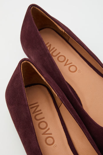 Inuovo Ballerina Melanzana Donna - 5