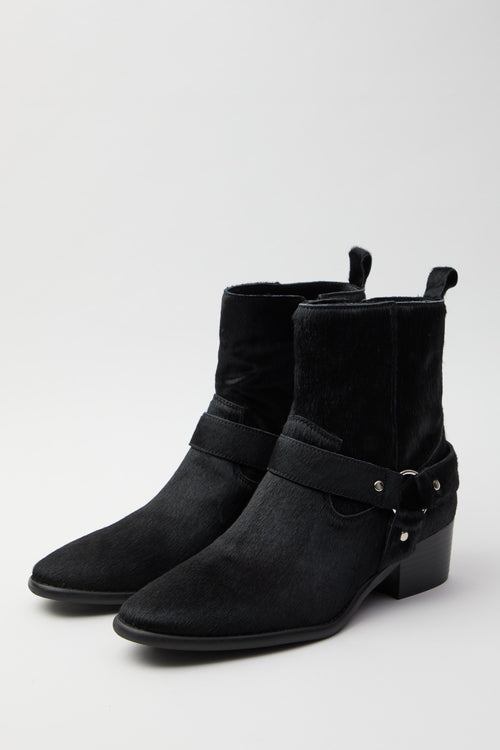 Inuovo Stivaletto Pony Black Donna - 2
