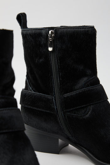 Inuovo Stivaletto Pony Black Donna - 4
