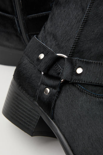 Inuovo Stivaletto Pony Black Donna - 6