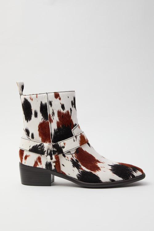 Inuovo Stivaletto Pony Multi Cow Donna