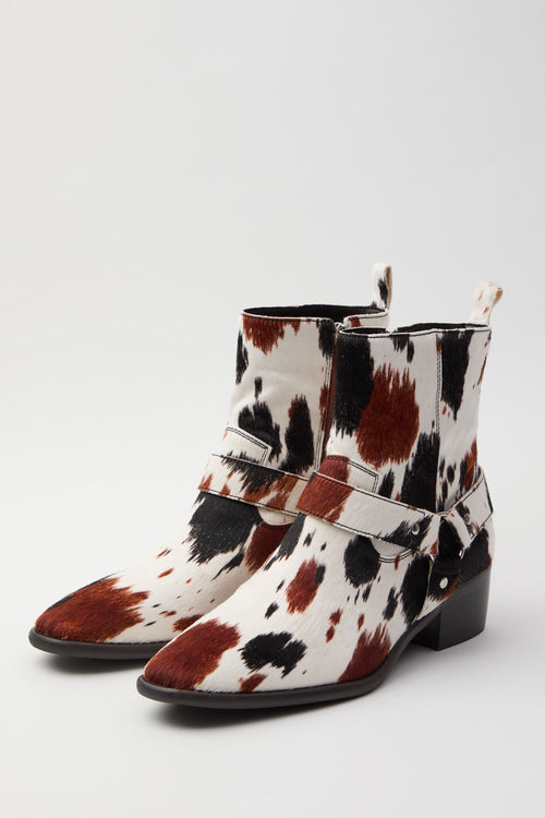 Inuovo Stivaletto Pony Multi Cow Donna - 2