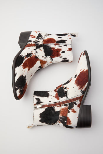 Inuovo Stivaletto Pony Multi Cow Donna - 7