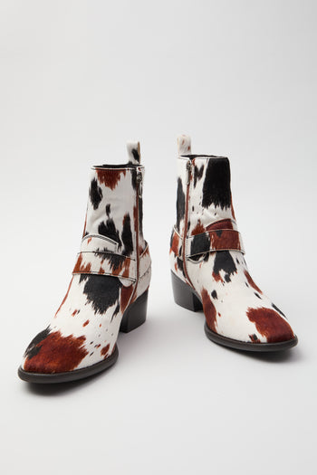 Inuovo Stivaletto Pony Multi Cow Donna - 8