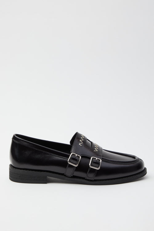 Inuovo Mocassino Black Donna