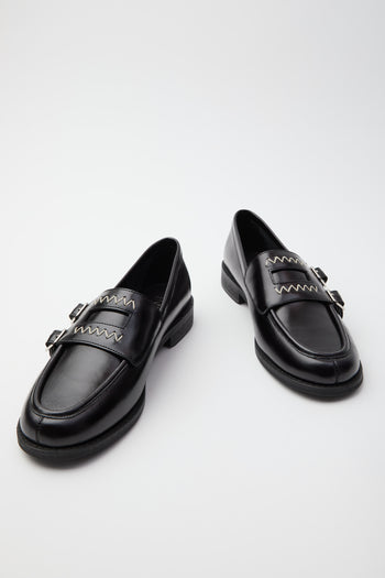 Inuovo Mocassino Black Donna - 6