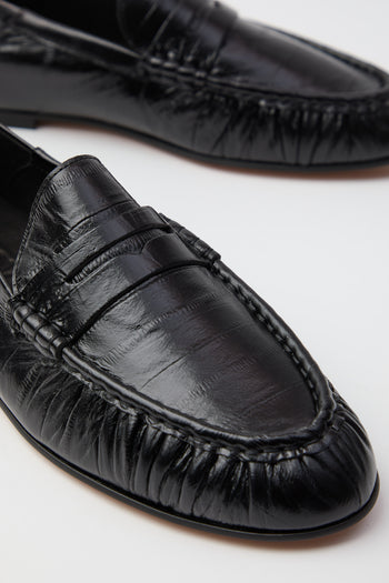 Inuovo Mocassino Black Donna - 4