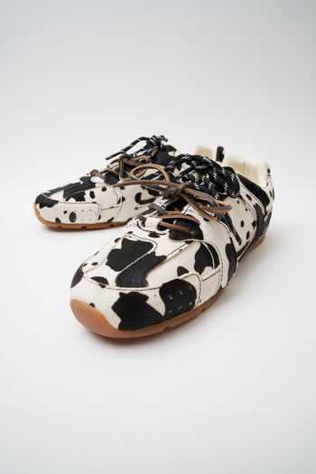 Inuovo Sneaker Pony Black Cow Donna - 6