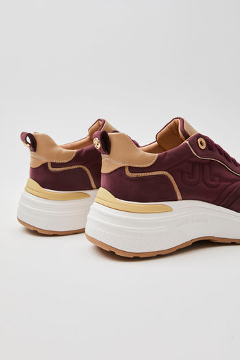 Janet & Janet Sneaker Wine/nocciola Donna - 6