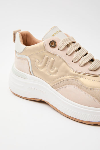 Janet & Janet Sneaker Beige Donna - 4