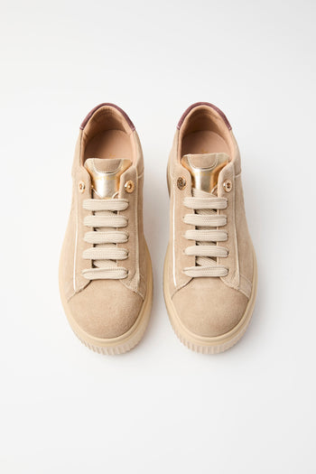 Janet & Janet Sneaker Cappuccino Donna - 3