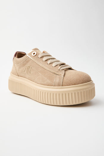 Janet & Janet Sneaker Cappuccino Donna - 5