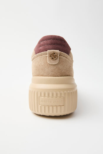 Janet & Janet Sneaker Cappuccino Donna - 7