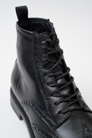 Kebo Stivaletto Nero Uomo - 4