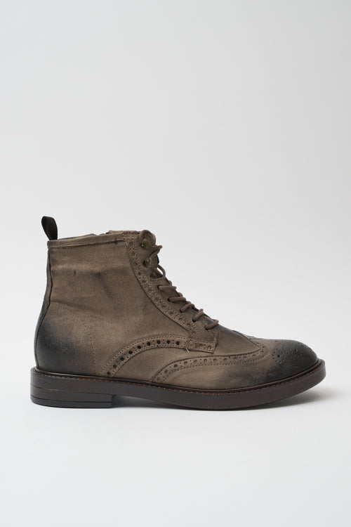 Kebo Stivaletto Taupe Uomo